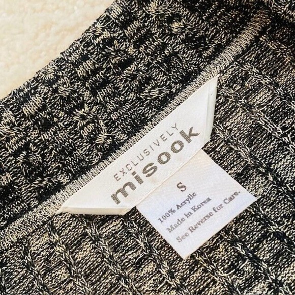 Misook $438 Women's Small Metallic Dressy Ornate Button Sweater Jacket Blazer - Picture 8 of 11